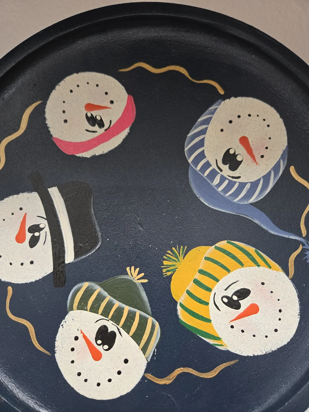 homemade festive navy